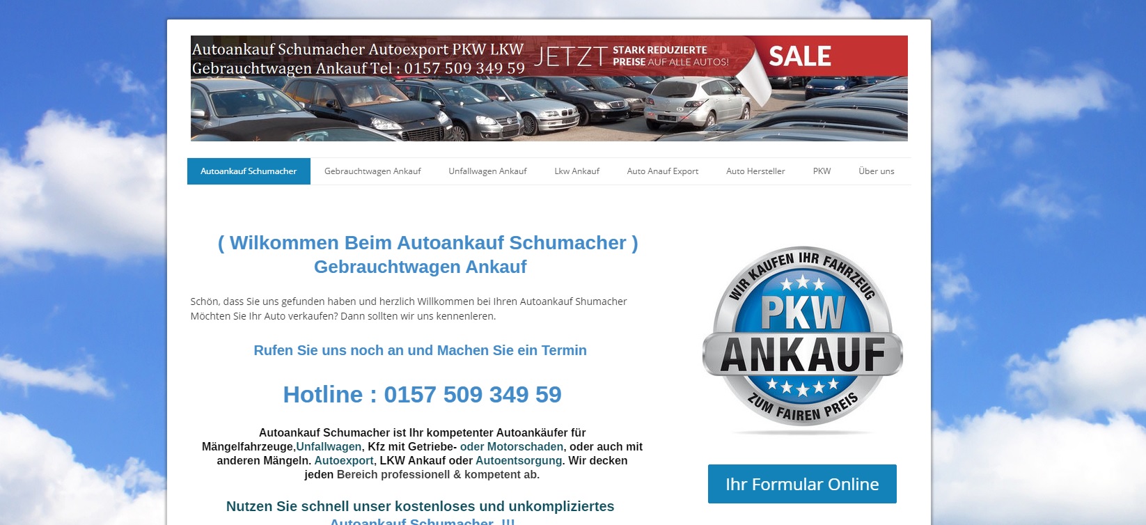 autoankauf-schumacher.de - Autoankauf Reutlingen