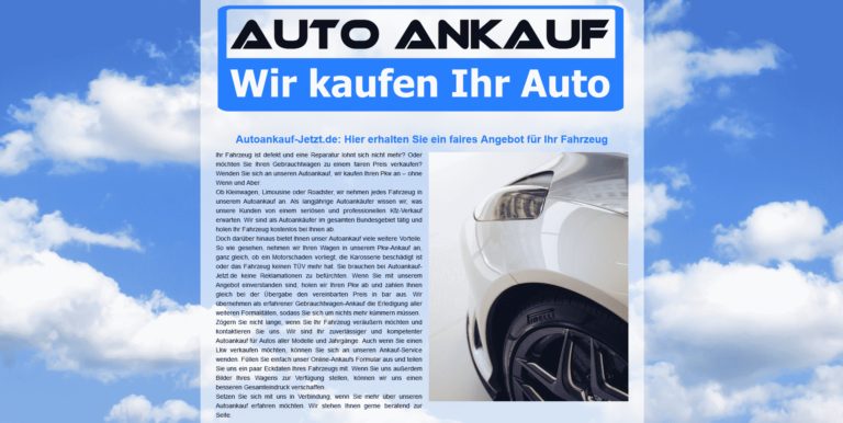 Autoankauf Pforzheim | Gebrauchtwagenankauf Pforzheim | Ihr Spezialist für den Autoankauf