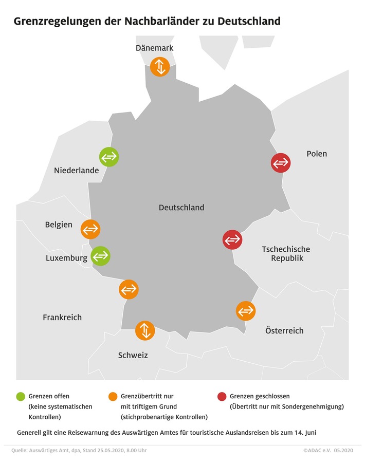 Reiseverkehr nimmt an Pfingsten Fahrt auf / ADAC Stauprognose für 29. Mai bis 1. Juni