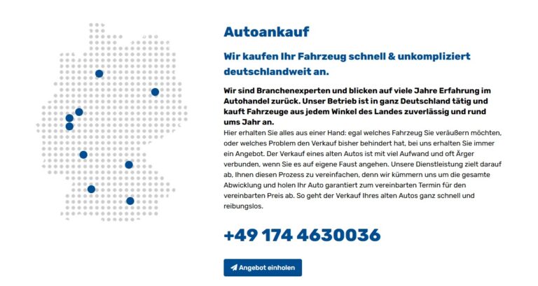 Autoankauf Stralsund: Setzen Sie auf hohe Kompetenz und jahrelange Erfahrung für einen erfolgreichen Fahrzeugverkauf