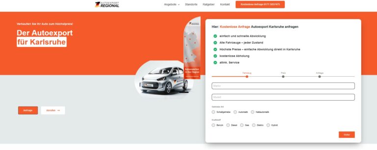 Autoexport in Karlsruhe: Der einfache Weg, Ihr Fahrzeug schnell und fair zu verkaufen – Für Gebrauchtwagen, LKWs und mehr